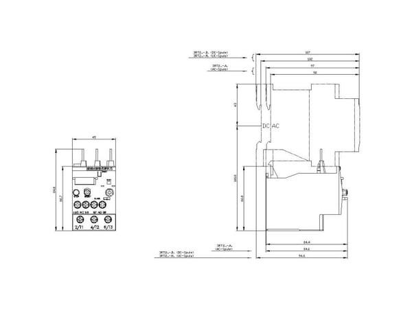 Siemens 3RU2126-4EB0, 49 mm, 102 mm, 102 mm, 201 g