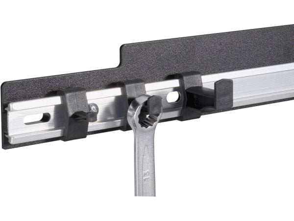 TOOLCRAFT 88 68 92 Gaffelring med nyckelhängare i aluminium (L x B) 435 mm x 48 mm