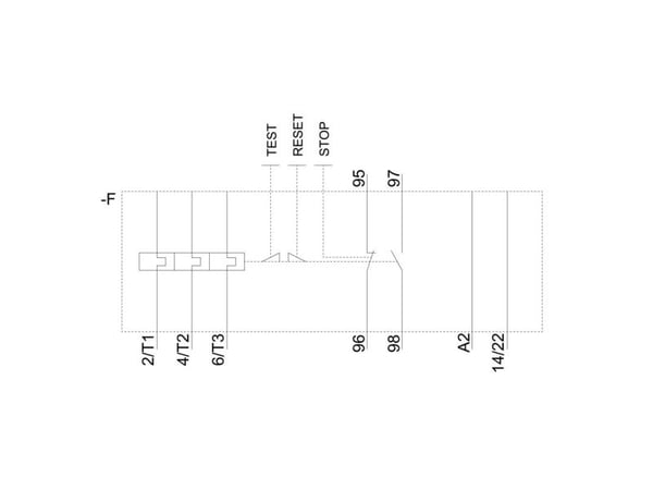 Siemens 3RU2116-0HB0 Ylikuormitusrele 690 V/AC 1 x kosketin, 1 x katkaisukosketin 1 kpl 1 kappaletta