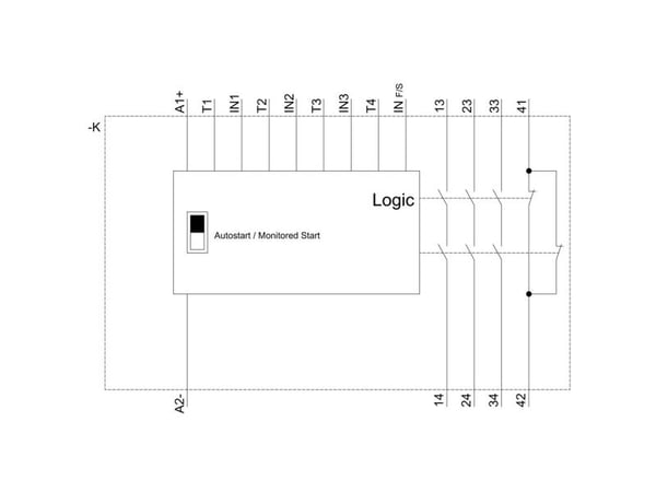 Siemens 3SK1111-2AB30 3SK11112AB30 Sikkerhedsafbryder 24 V/DC, 24 V/AC Nominel strøm 5 A