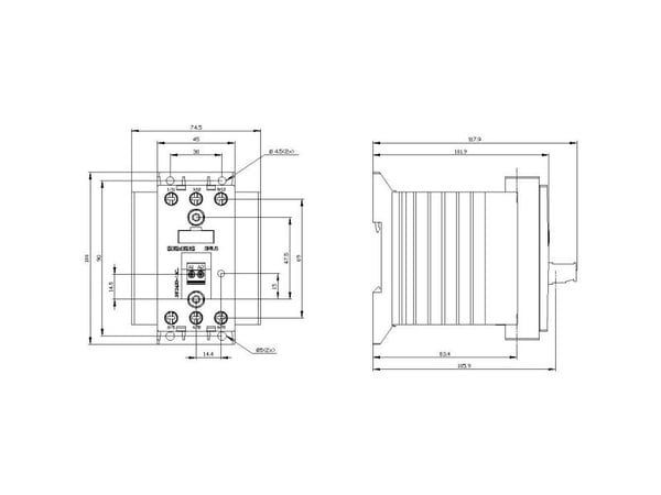 Siemens 3RF24201AC45