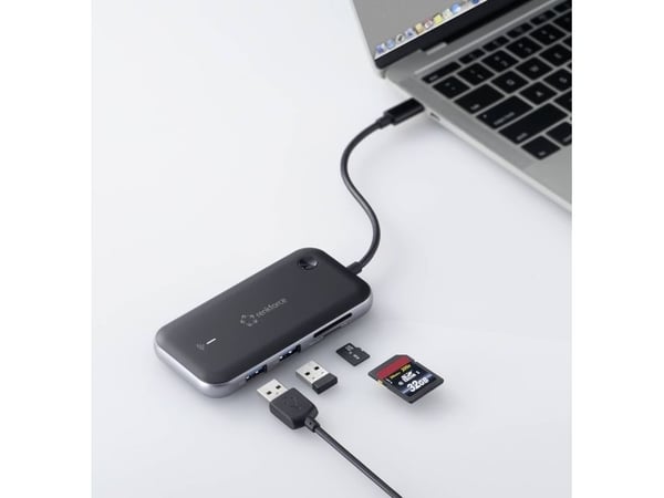 Renkforce RF-HUB-810 mini-dockningsstation/replikator USB-C®