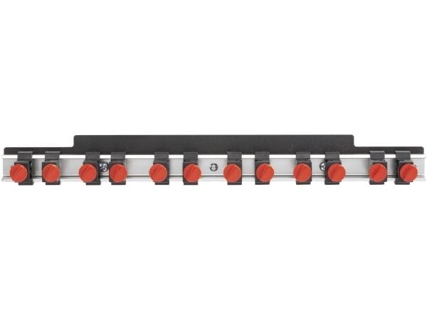 TOOLCRAFT 88 68 86 Verktygshållare i aluminium (L x B) 435 mm x 48 mm