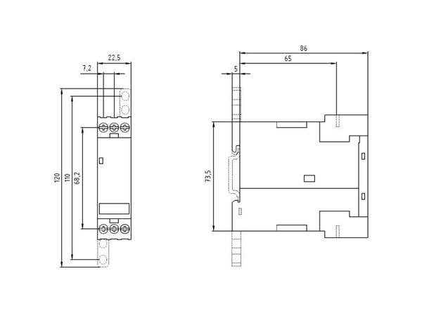 Siemens 3UG4512-1AR20 Verkon valvonta