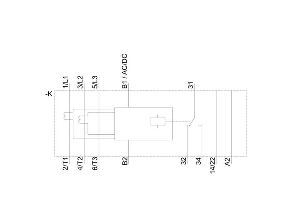 Siemens 3RR2141-1AW30 Valvontareleet