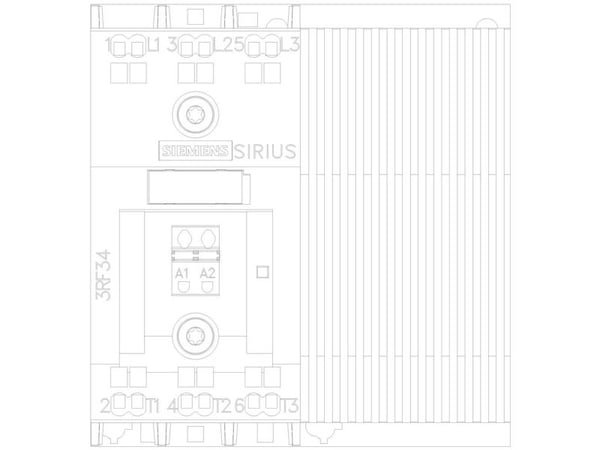 Siemens 3RF3410-2BB24 Halvlederkontaktor 2 x sluttekontakt 1 stk