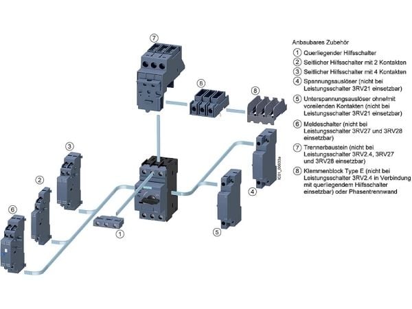 Siemens 3RV2411-1DA20, IP20