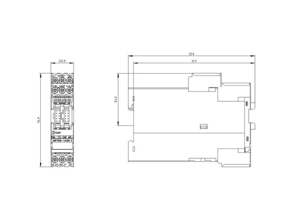 Siemens 3UF7300-1AU00-0, 28 mm, 108,5 mm, 147 mm, 147 g, 1 kpl