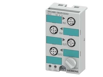 Siemens 3RK2400-1BQ20-0AA3 PLC I/O-moduuli 24 V/DC 24 V/DC