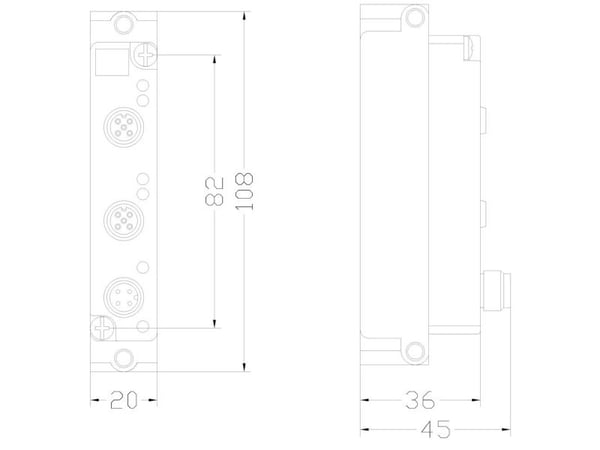Siemens 3RK1205-0BQ30-0AA3 PLC I/O-modul