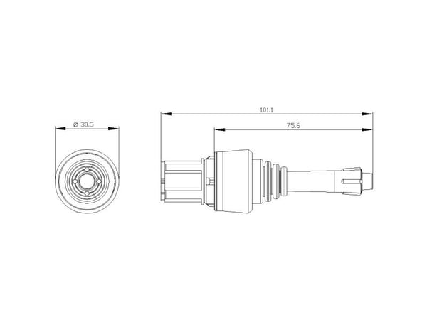 Siemens 3SU1050-7BC88-0AA0 Koordinaattikosketin IP65, IP67 1 kpl 1 kpl
