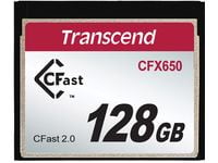 Transcend CFast 2.0 CFX650 - Flashminnekort - 128 GB - CFast 2.0