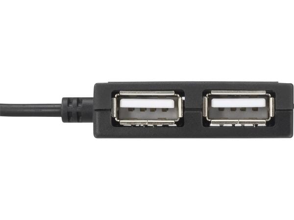 Renkforce 4-portars USB 2.0-hub silver