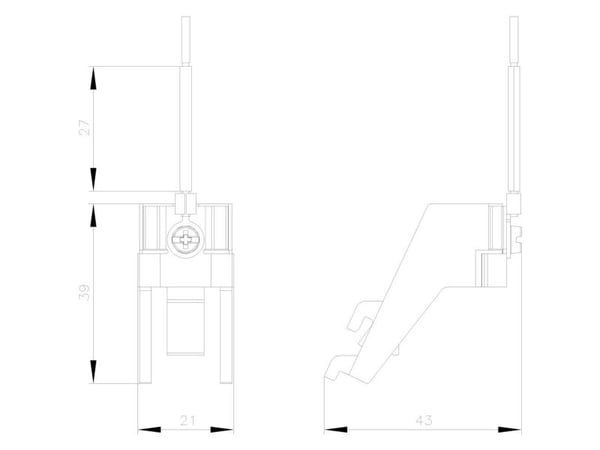 Siemens 3UF7960-0AA00-0, 25 mm, 90 mm, 20 mm, 13 g, 1 styck
