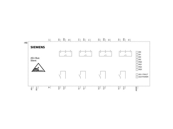 Siemens 3RK2402-2CG00-2AA2 PLC-kompaktmodul 24 V/DC