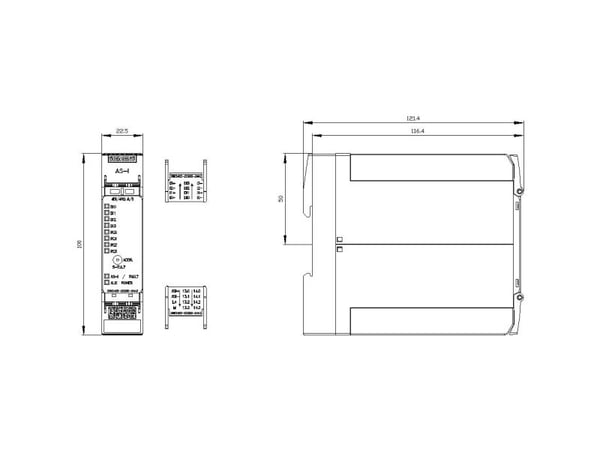 Siemens 3RK2402-2CG00-2AA2 PLC-kompaktmodul 24 V/DC