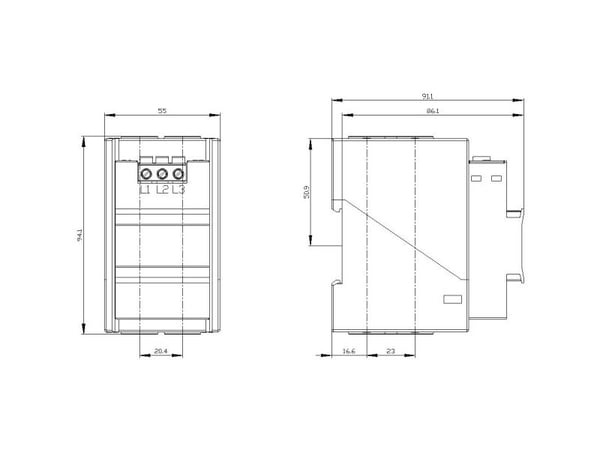 Siemens 3UF7112-1AA01-0, 62 mm, 124 mm, 119 mm, 342 g, 1 styck