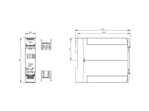 Siemens 3RK1207-0CE00-2AA2 PLC kompaktmodul 31,6 V
