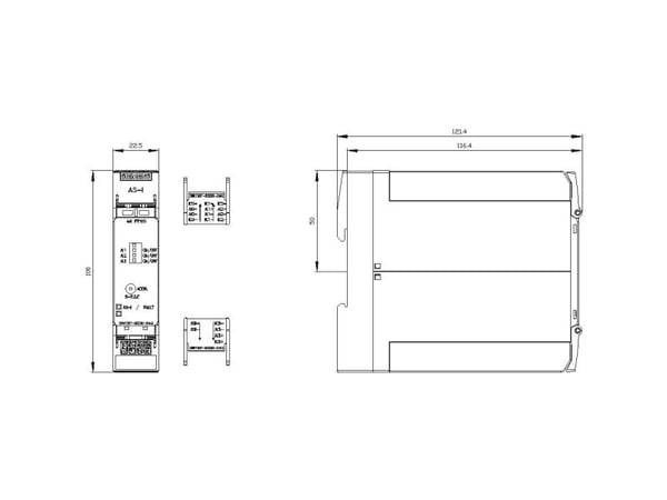 Siemens 3RK1207-3CE00-2AA2 PLC-kompaktmodul 31,6 V
