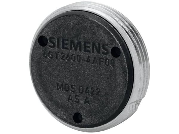 Siemens Indus.Sector Ruuvitransponderi 6GT2600-4AF00 Sähköisen lisävarusteen tyyppi muu, Mekaanisen lisävarusteen tyyppi Avain, Dokumentaation tyyp...