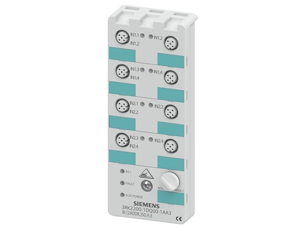 Siemens 3RK2200-1DQ00-1AA3 PLC I/O-moduuli 24 V/DC