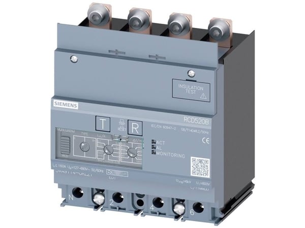 Siemens 3VA9114-0RL21 Differentialströmsskydd 1 st