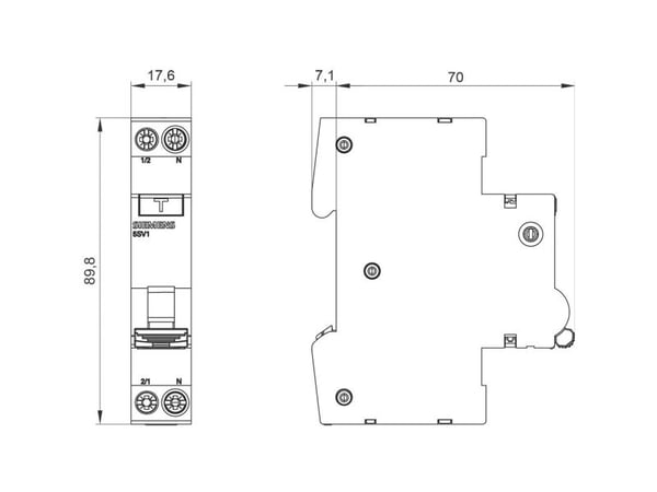 Siemens 5SV16166KK16