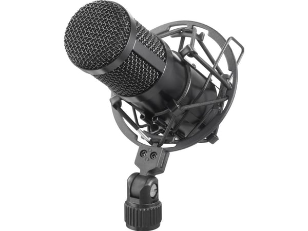 Renkforce RF-MIC-510 USB mikrofon USB inkl. etui, inkl. edderkopp, inkl. frontrute, inkl. kabel, inkl. mikrofonetui (RF-4746678)