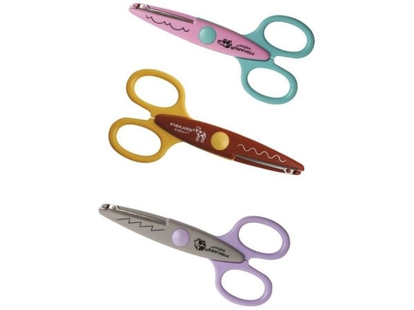 Fiskars Kidzors, Barn, Figurklipping, Sett, Flerfarget, Rustfritt stål, Kunst- og håndverkssaks