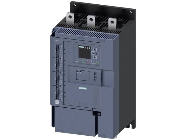 Siemens 3RW5544-2HA06 3RW55442HA06 Pehmeäkäynnistin Moottorin teho 400 V:llä 132 kW Moottorin teho 230 V:llä 75 kW 200 V, 690 V Nimivirta 250 A, IP...