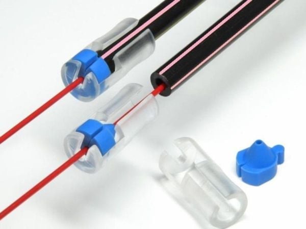 Lightwin DC 8MM SEAL 2.1MM, Assorterte farger, 2,1 mm, 0,5 stang