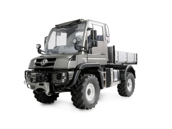 Amewi Mercedes-Benz Unimog redskapsbærer 4WD antrasitt 1 10 ARTR (22683)