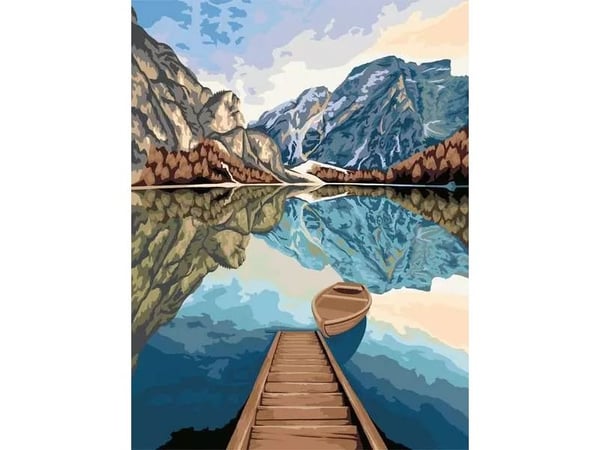 Ravensburger 23909, Gutt/Jente, Fargelegg etter tall