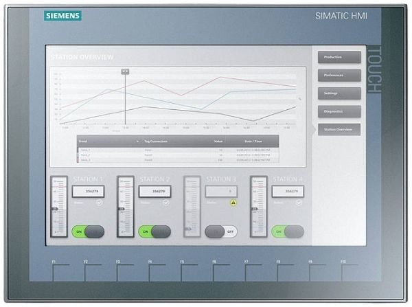Siemens 6AV2123-2MA03-0AX0 PLC-näytön laajennus 24 V/DC