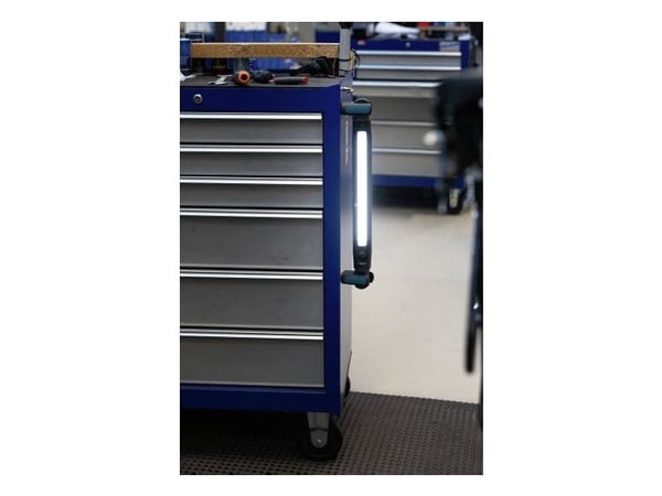 Ansmann ML3000RD, 30 W, LED, 1 ampuller, 2600 mAh, Sort, Blå, Hengende arbeidslys