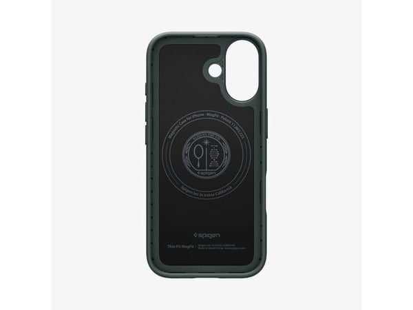Spigen ACS09970, Etui, Apple, iPhone 17, 16 cm (6.3"), Grønn