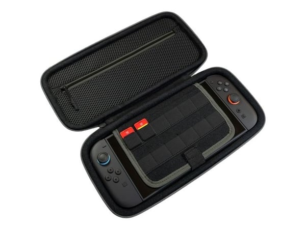 Turtle Beach TBA-8202-85, Reiseveske, Nintendo, Svart, Karbon, EVA (etylenvinylacetat), Polyester, Termoplastisk polyuretan (TPU), Nintendo Switch ...