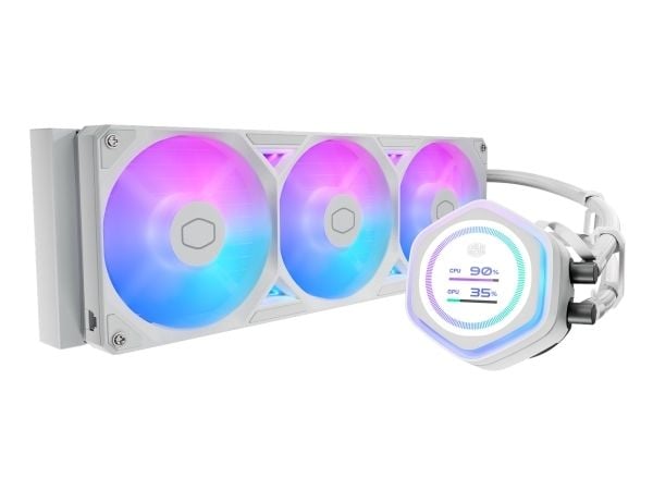 Kylskåp Master KylskåpMaster MasterLiquid 360 ATMOS II LCD Vit, processor