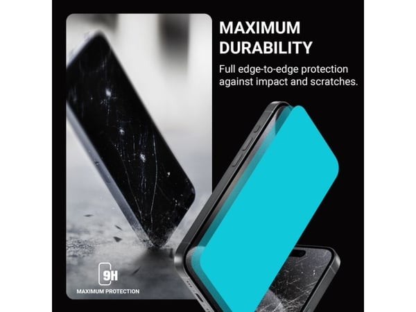 Crong Privacy 3D Armour Glass, Apple, iPhone 17, iPhone 17 Pro, iPhone 16 Pro, 1 stykker