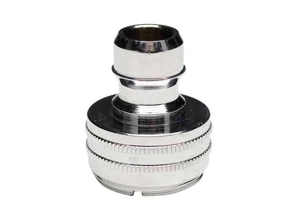 Koblingsnippel (Q) med 1/2 & 3/4 tommer- & M22mm indvendig gevind til vandhane,1 stk