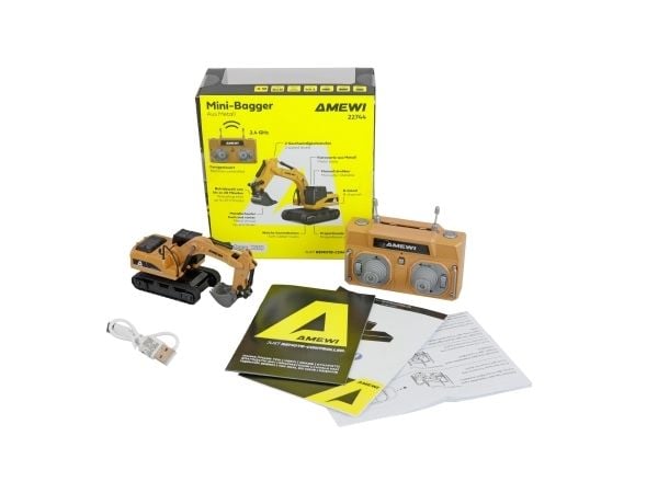 Amewi 22744, Gravemaskin, 1:64, 6 år, 200 mAh, 60 g