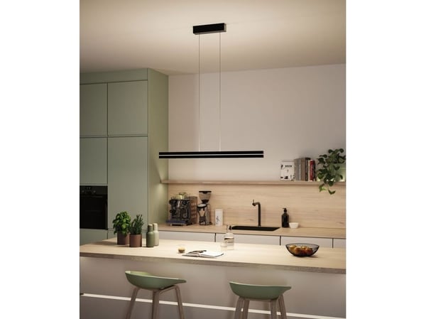 Paulmann Raiko, 1 lampor, LED, 1400 LM, IP20, Svart