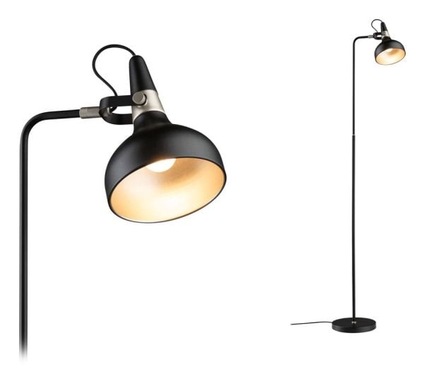 Paulmann 78480 Golvlampa E14 Svart (matt), Champagnefärgad