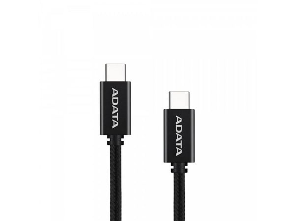 ADATA - USB-kaapeli - 24-nastainen USB-C (han) til 24-nastainen USB-C (han) - USB 2.0 - 5 A - 1 m - lajittelu