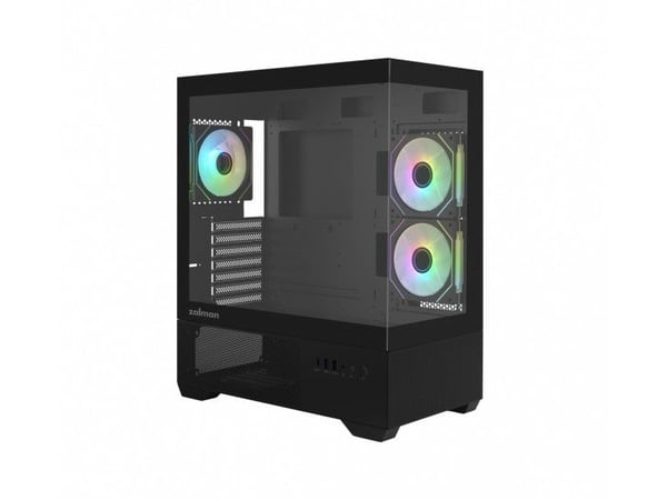 Zalman Case CHRONIX V2 Mid Tower ARGB tuuletin x3 musta
