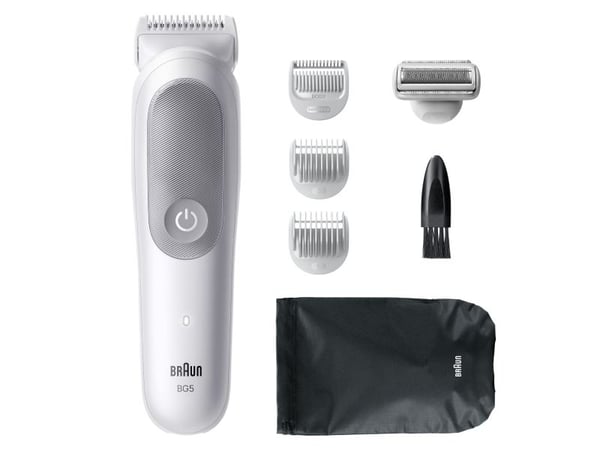 Braun Series 5 80789712, Våd og tør, Vekselstrøm/batteri, Lys grå