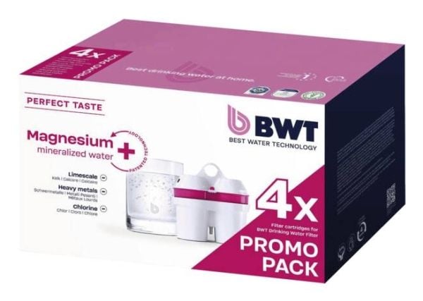 BWT 125640607, 4 stykker, BWT, Vannfilterpatron
