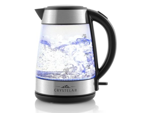 ETA Crystela II 1154 90000 - Kjele - 1.7 liter - 2200 W - glass