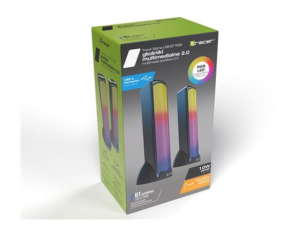 Tracer Sigma - Høyttalere - for PC - trådløs - Bluetooth - USB - 10 watt