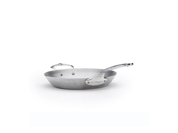 de Buyer 5680.32, Rund, Universalpanne, Rustfritt stål, Rustfritt stål, Stål, Keramikk, Gass, Halogen, Induksjon